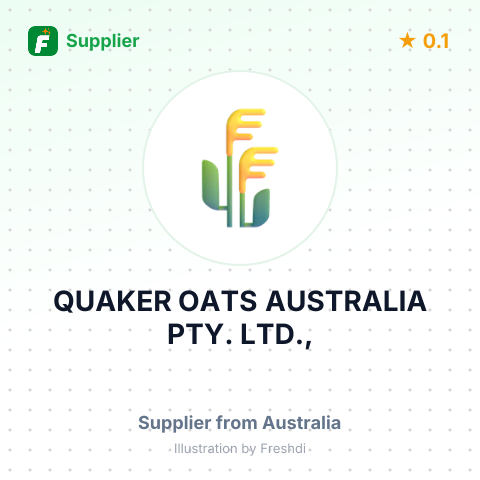 QUAKER OATS AUSTRALIA PTY. LTD., – summary card, no photo uploaded yet