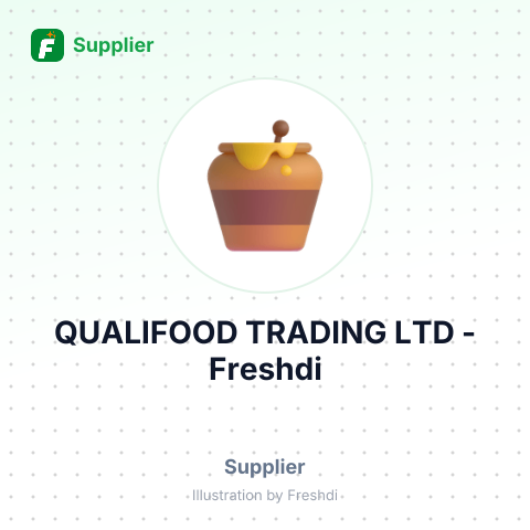 QUALIFOOD TRADING LTD – summary card, no photo uploaded yet