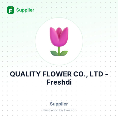 QUALITY FLOWER CO., LTD – summary card, no photo uploaded yet