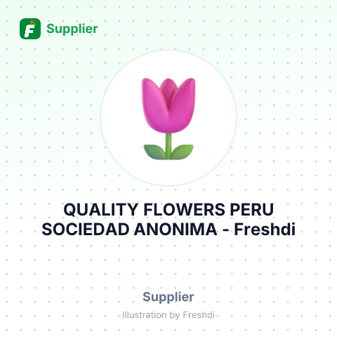 QUALITY FLOWERS PERU SOCIEDAD ANONIMA – summary card, no photo uploaded yet