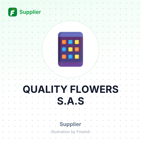 QUALITY FLOWERS S.A.S – summary card, no photo uploaded yet