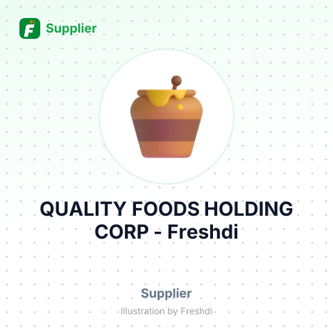 QUALITY FOODS HOLDING CORP – summary card, no photo uploaded yet