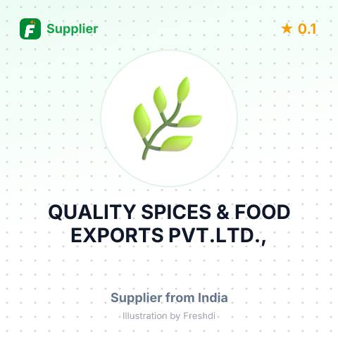 QUALITY SPICES & FOOD EXPORTS PVT.LTD., – summary card, no photo uploaded yet