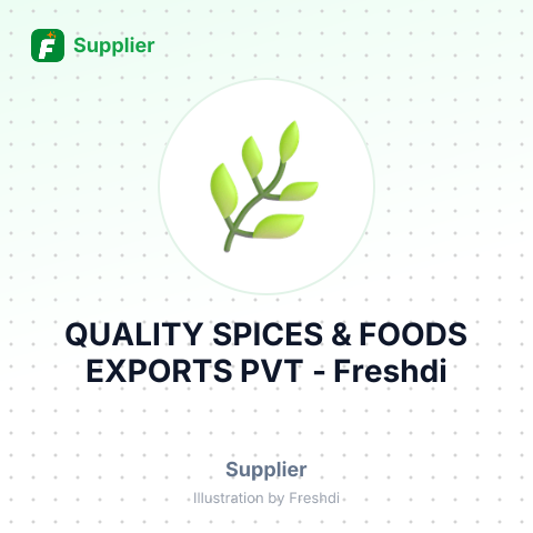 QUALITY SPICES & FOODS EXPORTS PVT – summary card, no photo uploaded yet