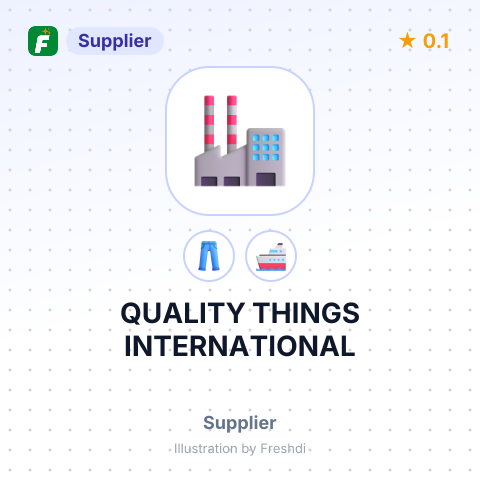 QUALITY THINGS INTERNATIONAL – summary card, no photo uploaded yet