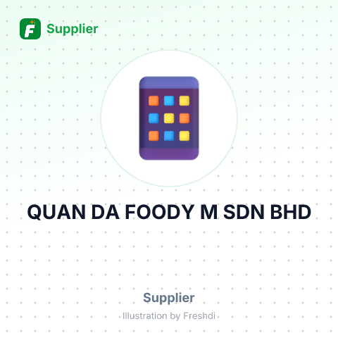 QUAN DA FOODY M SDN BHD – summary card, no photo uploaded yet