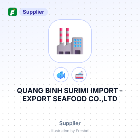 QUANG BINH SURIMI IMPORT - EXPORT SEAFOOD CO.,LTD – summary card, no photo uploaded yet