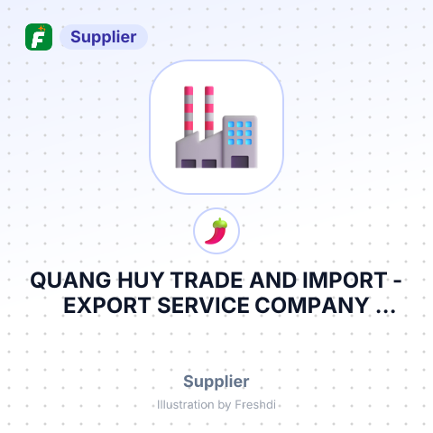 QUANG HUY TRADE AND IMPORT -EXPORT SERVICE COMPANY LIMITED – summary card, no photo uploaded yet