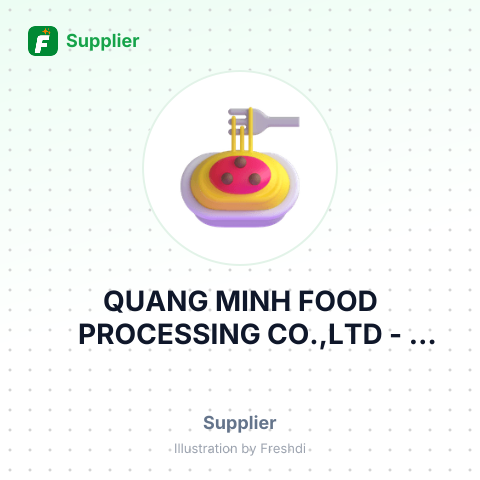 QUANG MINH FOOD PROCESSING CO.,LTD – summary card, no photo uploaded yet