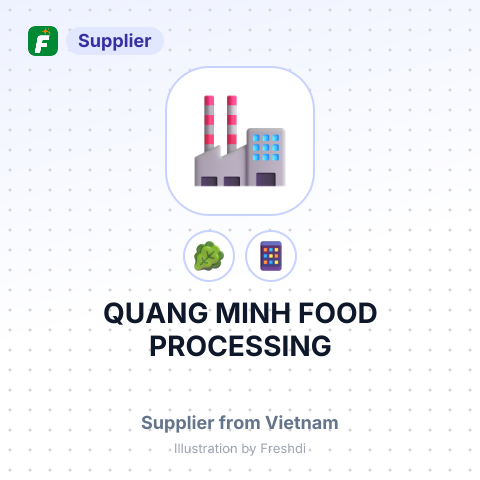 QUANG MINH FOOD PROCESSING – summary card, no photo uploaded yet