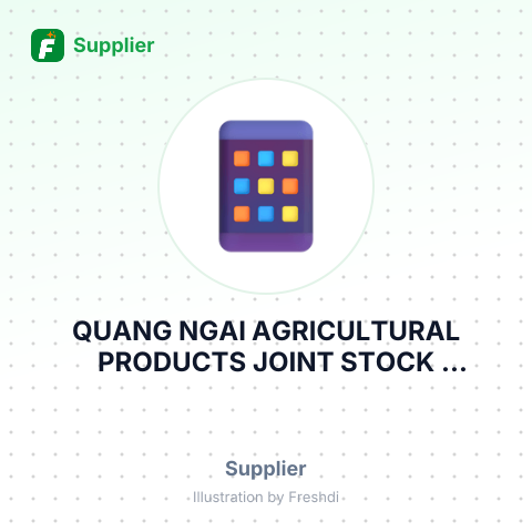QUANG NGAI AGRICULTURAL PRODUCTS JOINT STOCK COMPANY – summary card, no photo uploaded yet