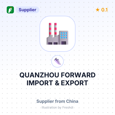 QUANZHOU FORWARD IMPORT & EXPORT – summary card, no photo uploaded yet