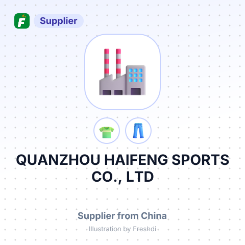 QUANZHOU HAIFENG SPORTS CO., LTD – summary card, no photo uploaded yet