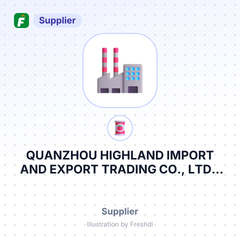 QUANZHOU HIGHLAND IMPORT AND EXPORT TRADING CO., LTD – summary card, no photo uploaded yet