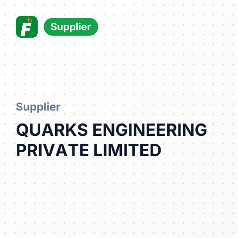 QUARKS ENGINEERING PRIVATE LIMITED – summary card, no photo uploaded yet