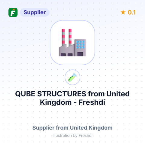 QUBE STRUCTURES – summary card, no photo uploaded yet
