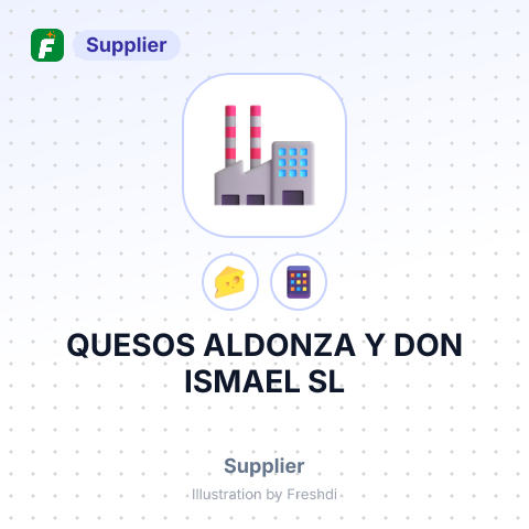 QUESOS ALDONZA Y DON ISMAEL SL – summary card, no photo uploaded yet