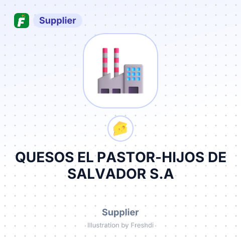 QUESOS EL PASTOR-HIJOS DE SALVADOR S.A – summary card, no photo uploaded yet