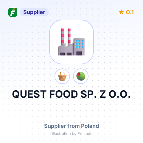 QUEST FOOD SP. Z O.O. – summary card, no photo uploaded yet