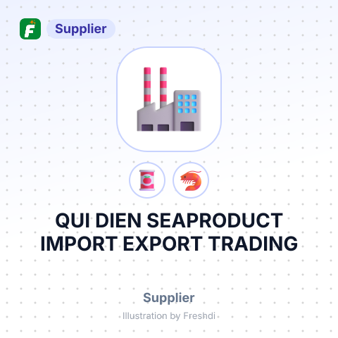 QUI DIEN SEAPRODUCT IMPORT EXPORT TRADING – summary card, no photo uploaded yet