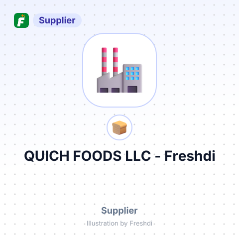 QUICH FOODS LLC – summary card, no photo uploaded yet