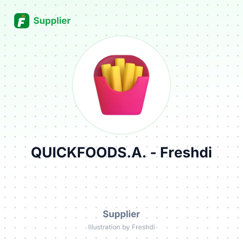 QUICKFOODS.A. – summary card, no photo uploaded yet