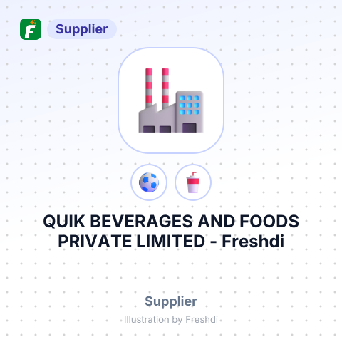QUIK BEVERAGES AND FOODS PRIVATE LIMITED – summary card, no photo uploaded yet