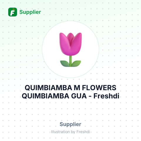 QUIMBIAMBA M FLOWERS QUIMBIAMBA GUA – summary card, no photo uploaded yet