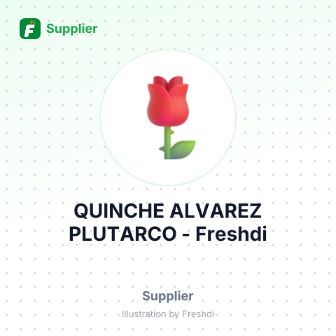 QUINCHE ALVAREZ PLUTARCO – summary card, no photo uploaded yet