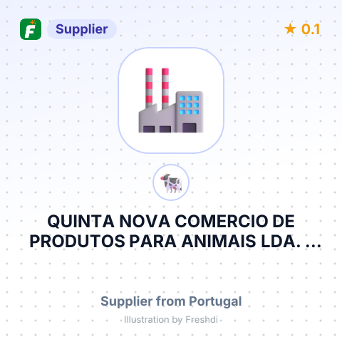 QUINTA NOVA COMERCIO DE PRODUTOS PARA ANIMAIS LDA. – summary card, no photo uploaded yet