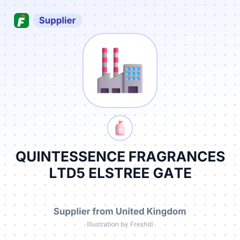 QUINTESSENCE FRAGRANCES LTD5 ELSTREE GATE BOREHAMWOOD WD6 1JD UNITED KINGDOM – summary card, no photo uploaded yet