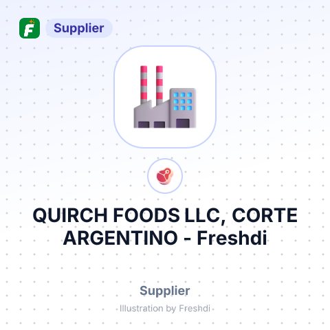 QUIRCH FOODS LLC, CORTE ARGENTINO – summary card, no photo uploaded yet
