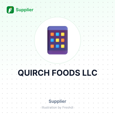 QUIRCH FOODS LLC – summary card, no photo uploaded yet