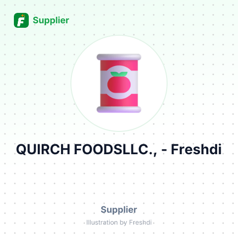 QUIRCH FOODSLLC., – summary card, no photo uploaded yet