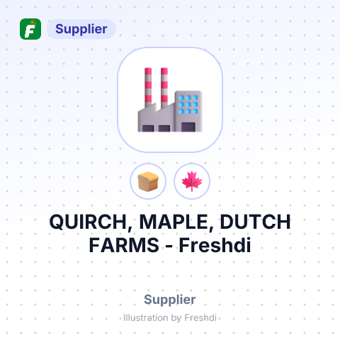 QUIRCH, MAPLE, DUTCH FARMS – summary card, no photo uploaded yet