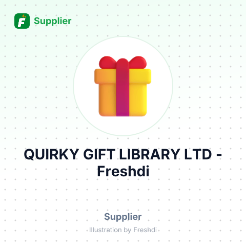 QUIRKY GIFT LIBRARY LTD – summary card, no photo uploaded yet