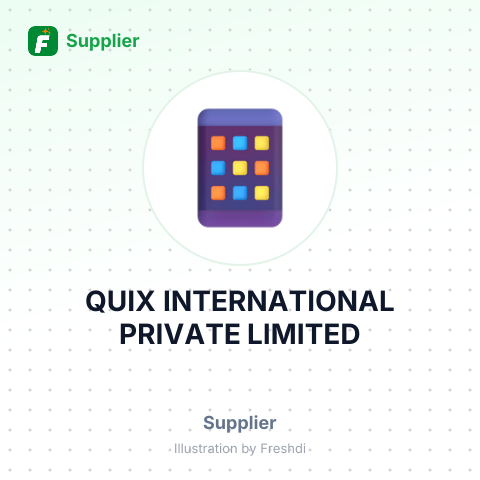QUIX INTERNATIONAL PRIVATE LIMITED – summary card, no photo uploaded yet