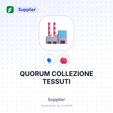 QUORUM COLLEZIONE TESSUTI – summary card, no photo uploaded yet