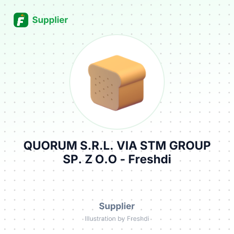 QUORUM S.R.L. VIA STM GROUP SP. Z O.O – summary card, no photo uploaded yet