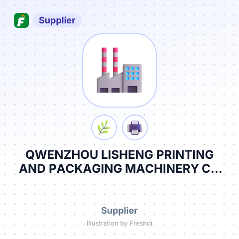 QWENZHOU LISHENG PRINTING AND PACKAGING MACHINERY CO LTD – summary card, no photo uploaded yet