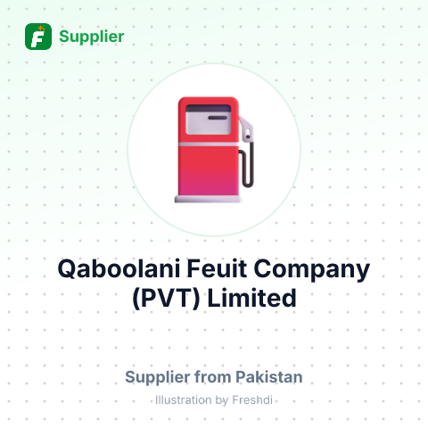 Qaboolani Feuit Company (PVT) Limited – summary card, no photo uploaded yet