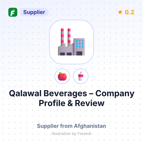 Qalawal Beverages – summary card, no photo uploaded yet
