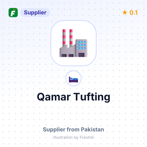 Qamar Tufting – summary card, no photo uploaded yet