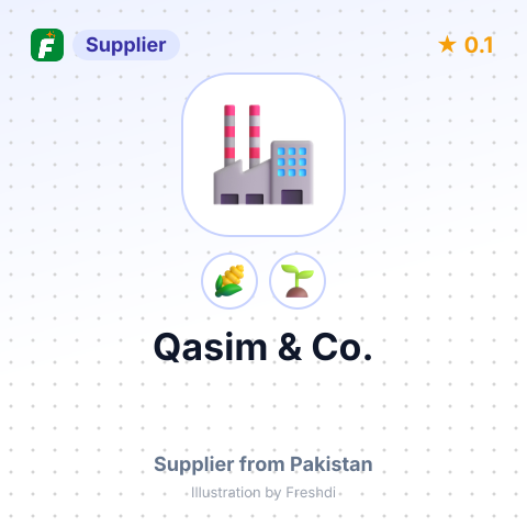 Qasim & Co.  – summary card, no photo uploaded yet