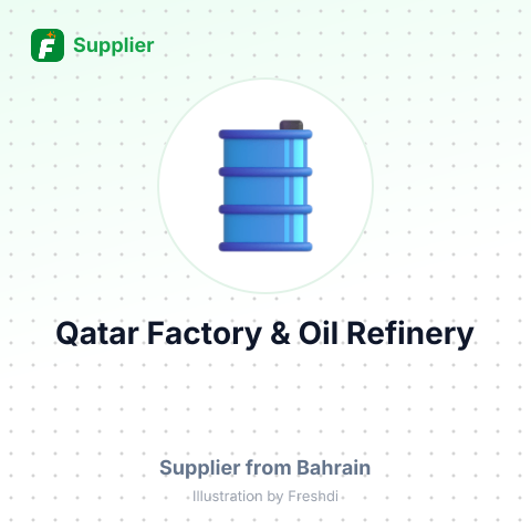 Qatar Factory & Oil Refinery – summary card, no photo uploaded yet