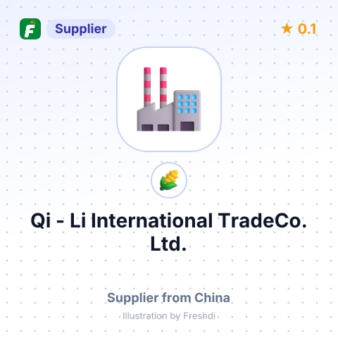 Qi - Li International TradeCo. Ltd. – summary card, no photo uploaded yet