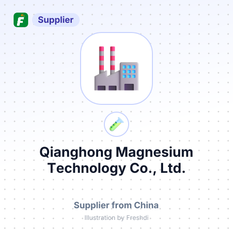 Qianghong Magnesium Technology Co., Ltd. – summary card, no photo uploaded yet