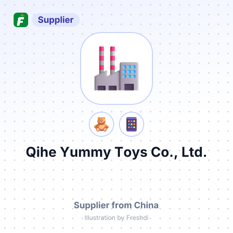 Qihe Yummy Toys Co., Ltd. – summary card, no photo uploaded yet