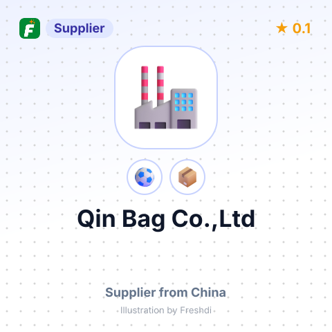 Qin Bag Co.,Ltd – summary card, no photo uploaded yet