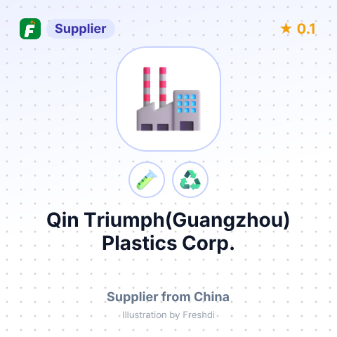 Qin Triumph(Guangzhou) Plastics Corp. – summary card, no photo uploaded yet